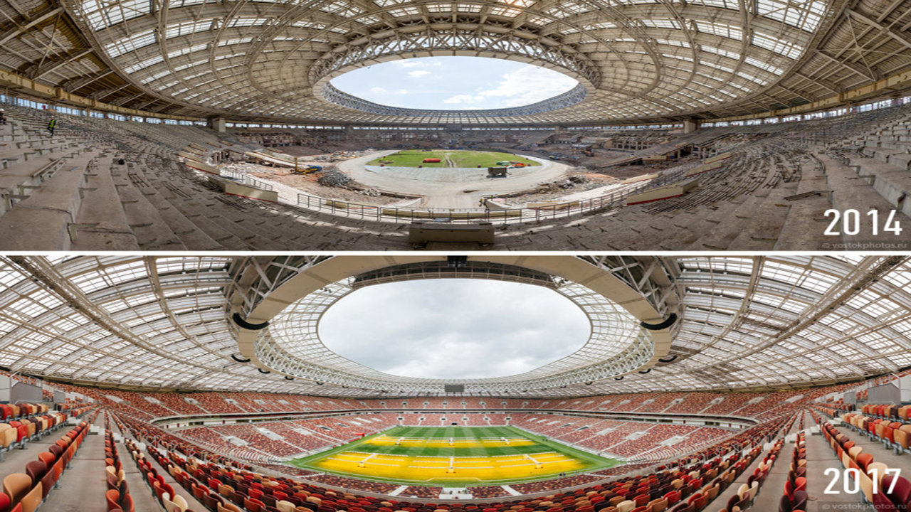 Antiguo Estadio Luzhnikí 2014