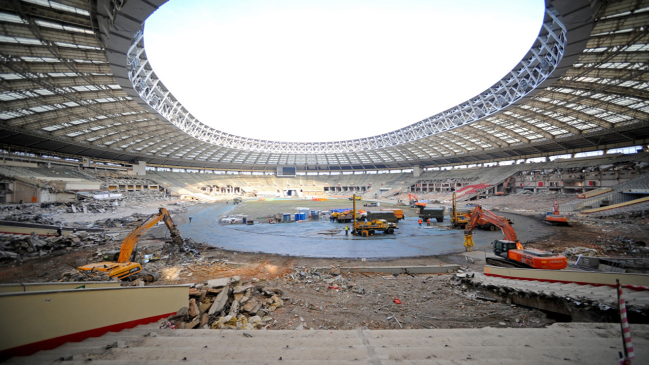 Reconstrucción Estadio Luzhnikí